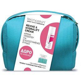 Tecnoskin Promo Necessaire Revive & Hydra Lift Cream 50ml & Tecneal Face Mask 2x6ml & Δώρο Νεσεσέρ TECNOSKIN Gift Ideas