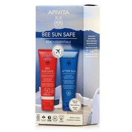 Apivita Promo Beach Essentials Γαλάκτωμα για Πρόσωπο & Σώμα SPF50 100ml & After Sun 100ml APIVITA Αντηλιακά Σετ