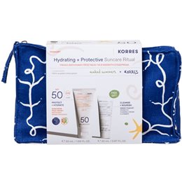 Korres PROMO Yoghurt Hydrating Sunscreen Face Αντηλιακή Κρέμα SPF50 50ml + Δώρο Cream Cleanser 20ml KORRES Αντηλιακά Σετ