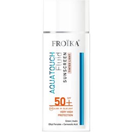 Froika Aquatouch Fluid Sunscreen Αντηλιακό Προσώπου με Χρώμα Tinted Light SPF50+, 50ml FROIKA Αντηλιακά Προσώπου
