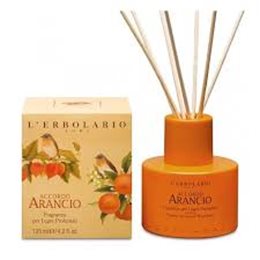 L'Erbolario Accordo Arancio Αρωματικό Χώρου με Ξύλινα Στικ 125ml L ERBOLARIO Αρωματικά Χώρου - Κεριά