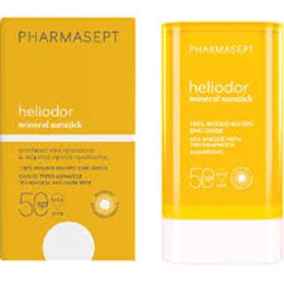 Pharmasept Heliodor Mineral Sunstick Αντηλιακό Προσώπου & Σώματος SPF50 25g PHARMASEPT Αντηλιακά Προσώπου