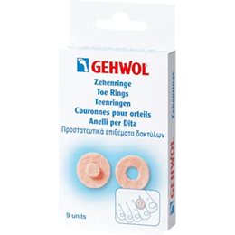 Gehwol Toe Ring Round, Στρογγυλός Προστατευτικός Δακτύλιος 9τμχ GEHWOL Διαφορα
