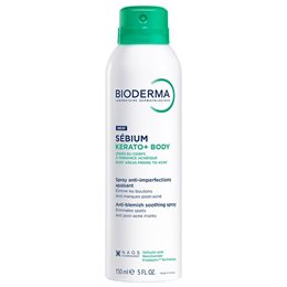 Bioderma Sebium Kerato+ Body Spray, Σώματος για το Δέρμα με Τάση Ακμής, 150ml  Λιπαρό Δέρμα / Ακμή