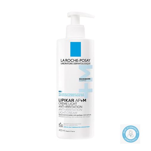 La Roche Posay Lipikar AP+M Anti-Irritation Light Cream -Ελαφρύ Balm για Δέρμα με Τάση Ατοπίας,400ml
