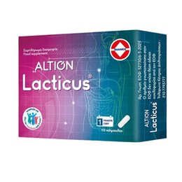 Altion Lacticus Προβιοτικά για Όλη την Οικογένεια 10 κάψουλες ALTION Στομάχι-Έντερο