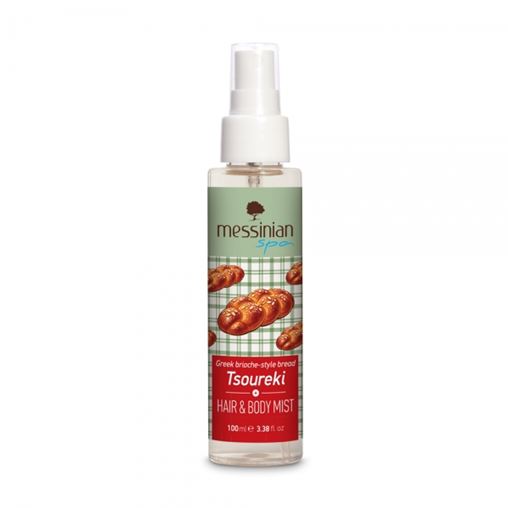 Messinian Spa Tsoureki Hair & Body Mist Ενυδατικό Mist Σώματος & Μαλλιών 100ml
