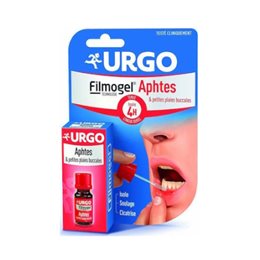 Urgo Filmogel Mouth Ulcers Τζελ Θεραπεύει Τις Άφθες & Τις Μικρές Στοματικές Πληγές 6ml URGO Διάφορα
