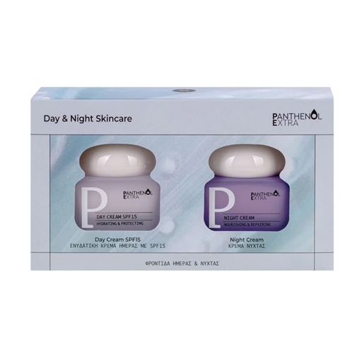 Panthenol Extra Day & Night Skincare Day Cream SPF15 50 ml + Night Cream 50 ml