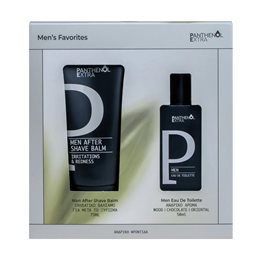 Panthenol Extra Men's Favorites Eau De Toilette 50ml & After Shave Balm 75ml PANTHENOL Gift Ideas