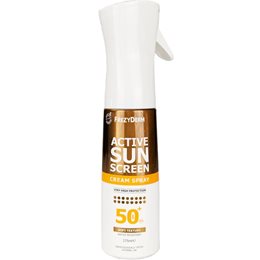 Frezyderm Active Sunscreen Cream Spray SPF50+ Απαλό Αντηλιακό Σώματος για Χρυσαφένιο Μαύρισμα 275ml FREZYDERM Αυτομαυριστικά