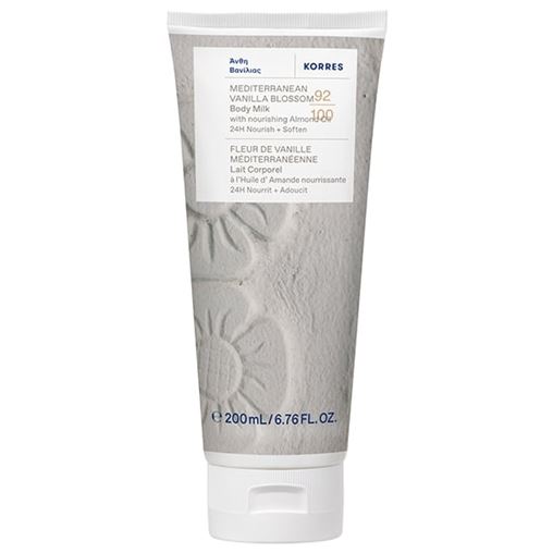 Korres Mediterranean Vanilla Blossom & Nourishing Almond Oil Body Milk 200ml