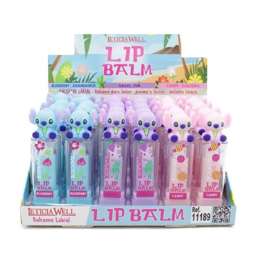 Leticia Well Coala Lip Balm CANDY /GRAPE/BLUEBERRY 1τμχ