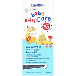 Frezyderm Baby Sun Care SPF50 Βρεφικό Αντηλιακό Προσώπου & Σώματος 100ml FREZYDERM Βρεφικά / Παιδικά  Αντηλιακά