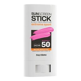 Frezyderm Sun Screen Extreme Sport Stick SPF50 Magenta Αντηλιακό για Πρόσωπο & Σώμα με Χρώμα 20ml FREZYDERM Αντηλιακά Προσώπου