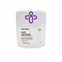 Frezyderm Anti-Aging Liquid Sunscreen Plant Exosomes SPF50+ – Αντηλιακό Προσώπου Υγρής Υφής, 50ml FREZYDERM Αντηλιακά Προσώπου