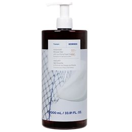 Korres Shower Gel Yoghurt Αφρόλουτρο με Άρωμα Γιαούρτι, 1L KORRES Αφρόλουτρα