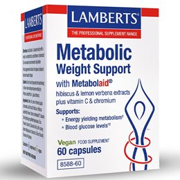 Lamberts Metabolic Weight Support 60 κάψουλες LAMBERTS Αδυνάτισμα