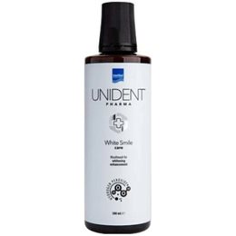 InterMed Unident Pharma White Smile Care Mouthwash Στοματικό Διάλυμα για πιο Λευκά Δόντια 500ml UNIDENT Στοματικά Διαλύματα