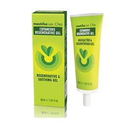Mastiha Var.Chia Regenerating & Soothing Gel  Αναπλαστικό και Καταπραϋντικό Gel με Μαστίχα Χίου,30ml MASTIHA Αναπλαστικές Κρέμες