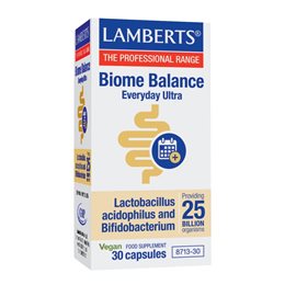 Lamberts Biome Balance Everyday Ultra Προβιοτικά 30 κάψουλες LAMBERTS Στομάχι-Έντερο