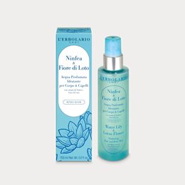 L 'erbolario Hydrating Hair Body Water Lily & Lotus Flower Αρωματικό Νερό με Νούφαρο&Άνθη Λωτού150ml  Body Mist