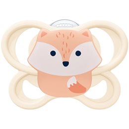NUK Perfect Match Air Πιπίλα Σιλικόνης Μπεζ Αλεπού 0-6m NUK Πιπίλες