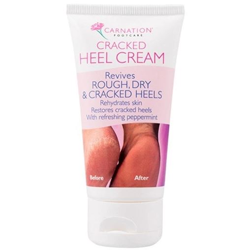 Carnation Cracked Heel Cream 50ml - Κρέμα Για Σκασμένες Φτέρνες