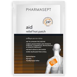 Pharmasept Aid Relief Hot Patch Αναλγητικό Επίθεμα Μιας Χρήσης 1 Τεμάχιο PHARMASEPT Πόνοι Μυών & Αρθρώσεων