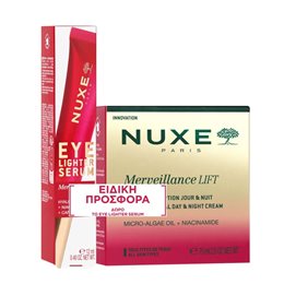 Nuxe Merveillance Lift The Exceptional Day & Night Cream 75 ml + Δώρο Eye Lighter Serum 12 ml NUXE Gift Ideas