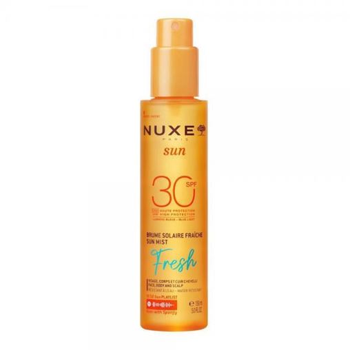 Nuxe Sun Fresh Αντηλιακό Mist Για Πρόσωπο Μαλλιά & Σώμα SPF30 150ml