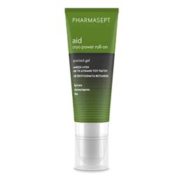 Pharmasept Aid Cryo Power Roll-on Ψυκτικό Gel με Εκχυλίσματα Βοτάνων, 100ml PHARMASEPT Πόνοι Μυών & Αρθρώσεων