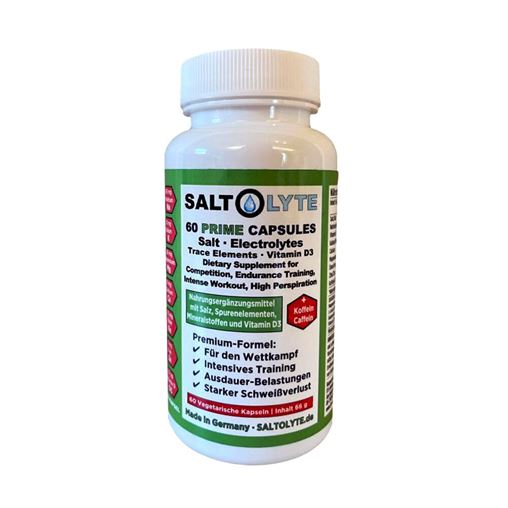 Saltolyte Salt & Electrolytes & Cafeine 60 Prime Capsules