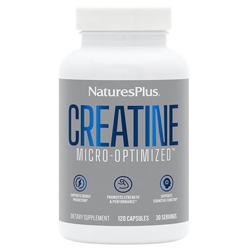 Natures Plus Pro Creatine Micro-Optimized Συμπλήρωμα Διατροφής Μονοϋδρικής Κρεατίνης 120caps