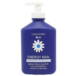 Camomilla Blu Energy Man Intimate Wash Υγρό Καθαρισμού Ανδρών για την Ευαίσθητη Περιοχή 300 ml CAMOMILLA Καθαρισμός-Φροντίδα