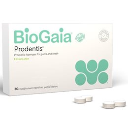 Biogaia Prodentis Προβιοτικές Παστίλιες με Γεύση Μήλο 30 τμχ BIOGAIA Στομάχι-Έντερο