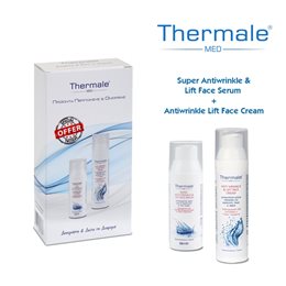 Thermale Med Αντιρυτιδική Κρέμα Σύσφιξης Για Πρόσωπο, Λαιμό & Μάτια 75ml &Δώρο Ενισχυμένος Ορός 50ml THERMALE Πακέτα