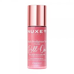 Nuxe Huile Prodigieuse Or Florale Roll-On Multi-Purpose Ξηρό Shimmering Λάδι 60ml NUXE Ενυδάτωση