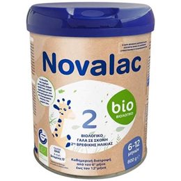 Novalac Bio 2 Βιολογικό Γάλα σε Σκόνη 2ης Βρεφικής Ηλικίας 800 g NOVALAC Βρεφικά Γάλατα