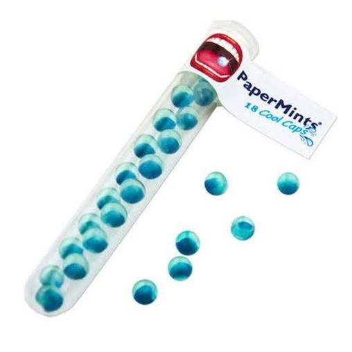 Papermints Cool Caps Mint Κάψουλες Μέντας για Δροσερή Αναπνοή 18τμχ