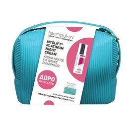 Tecnoskin Myolift Platinum Night Cream 50 ml + Cleansing Face Mask 2 x 6 ml + Δώρο Νεσεσέρ TECNOSKIN Σετ