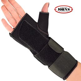 JOHN'S ΠΗΧΕΟΚΑΡΠΙΚΟΣ ΜΕ ΑΝΤΙΧΕΙΡΑ ΑΡΙΣΤΕΡΟΣ NEOPRENE 1ΤΕΜ ΜΑΥΡΟ MEDIUM 120117 JOHNS Άνω Άκρα