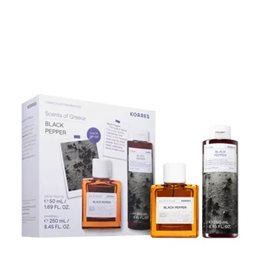 Korres Promo Black Pepper Eau de Toilette 50ml + Αφρόλουτρο 250ml KORRES Gift Ideas