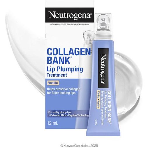 Neutrogena Collagen Bank Lip Plumping Balm Ενίσχυση Όγκου Για Τα Χείλη 12ml
