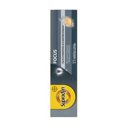 Bayer Supradyn Focus για Συγκέντρωση 15 αναβράζοντα δισκία  Μνήμη-Συγκέντρωση
