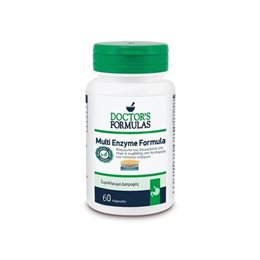 Doctor's Formulas Multi Enzyme Formula για το Πεπτικό Σύστημα 60 Κάψουλες DOCTORS FORMULA Αποτοξίνωση