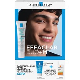 La Roche Posay Promo Effaclar DUO+ M με ΔΩΡΟ Effaclar Gel 50ml & Anthelios UVMUNE 3ml  LA ROCHE POSAY Σετ