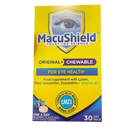 MacuShield Original Chewable For Eye Health (Bilberry Flavoured) 30tabs MACUSHIELD Όραση