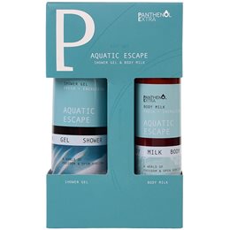 Panthenol Extra Aquatic Escape Shower Gel 500 ml & Body Milk 300 ml PANTHENOL EXTRA Πακέτα