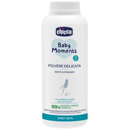 Chicco Baby Moments Απαλή Πούδρα για την Αλλαγή της Πάνας 130g  Αλλαγή Πάνας-Ερεθισμοί